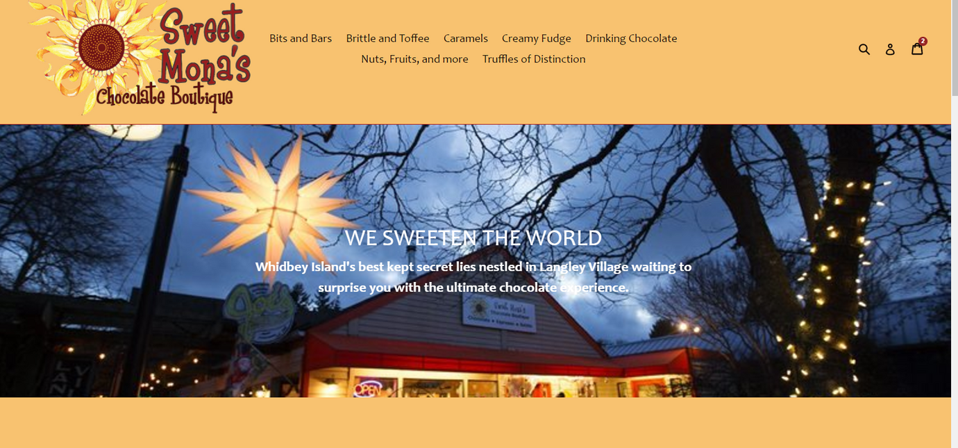 Sweet Mona's Chocolates launches new website!