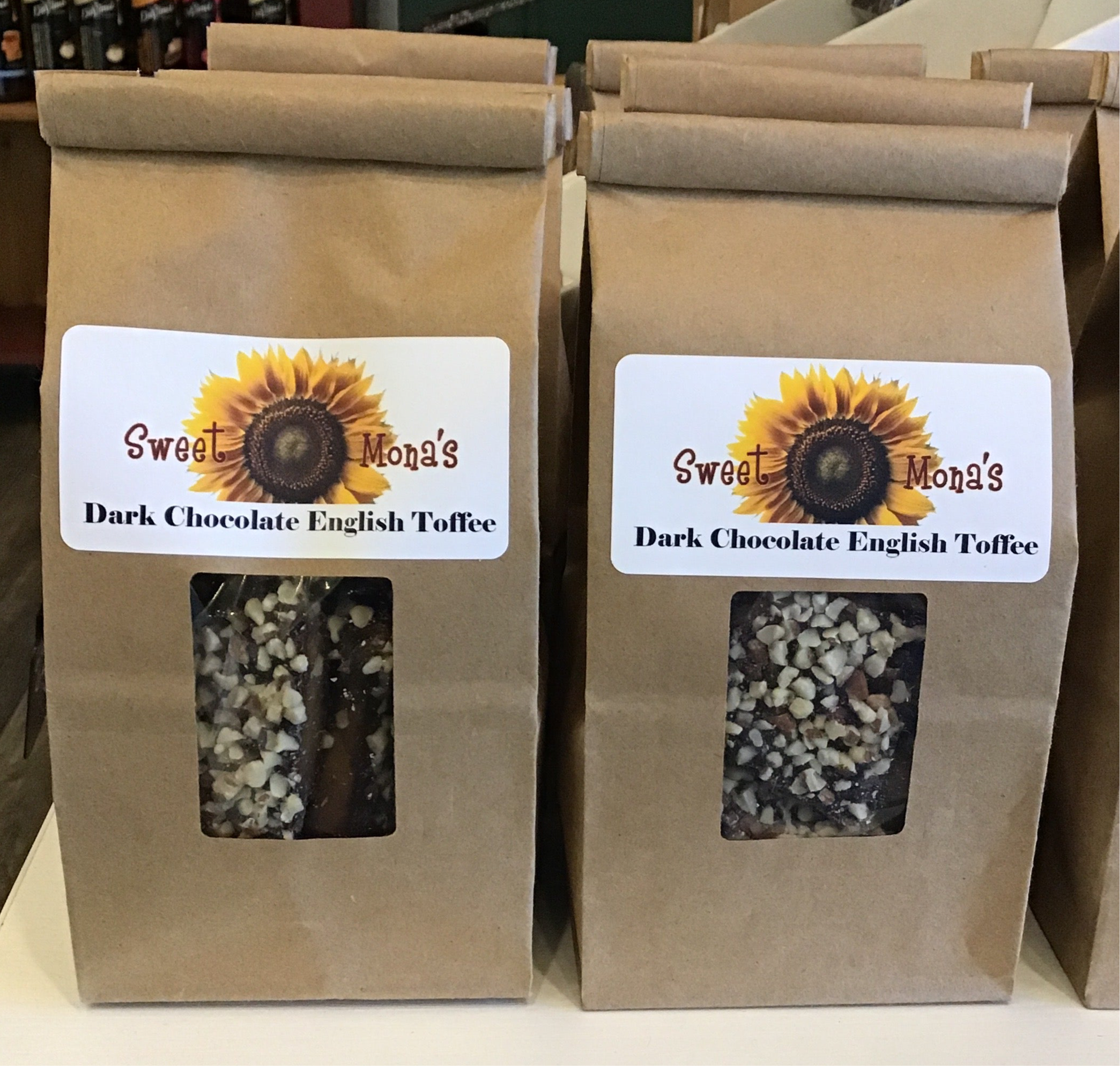Dark English Toffee 8 oz bag