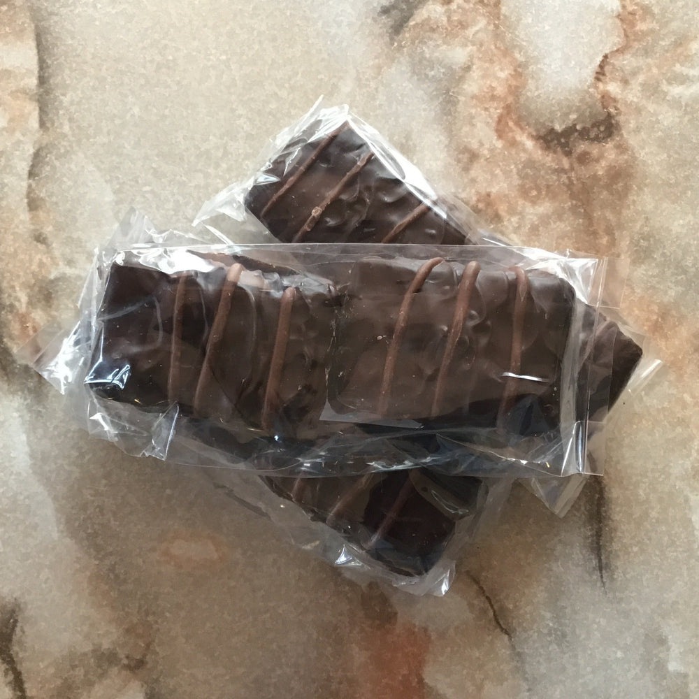 Dark Peanut Crunch Bars 7 oz bag