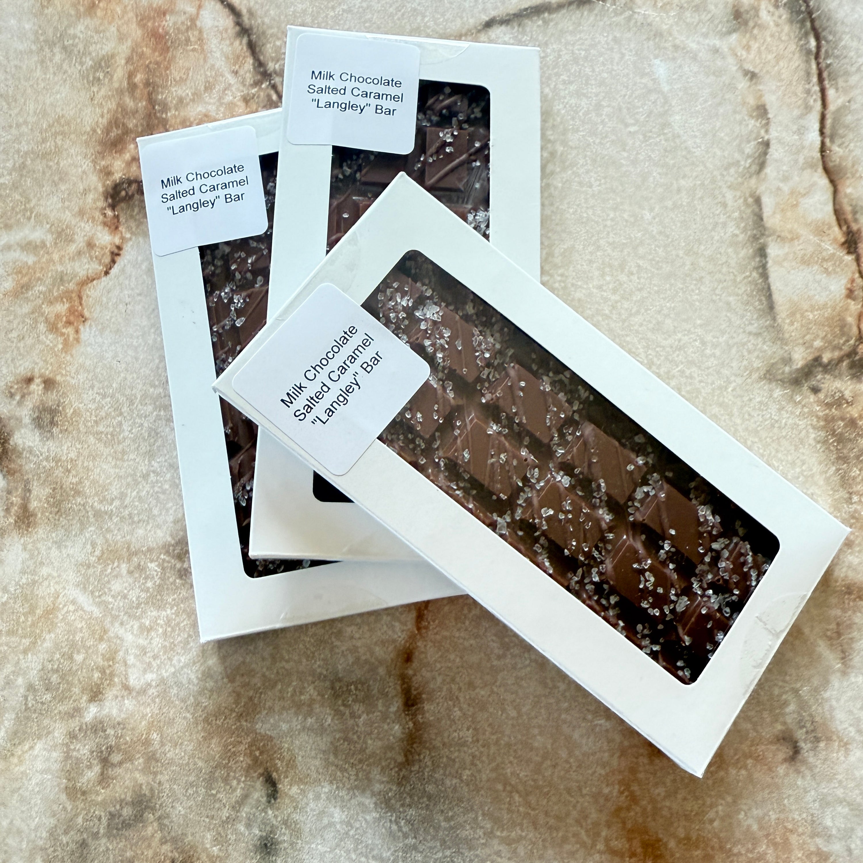 Milk Salted Caramel Bar "Langley Bar"