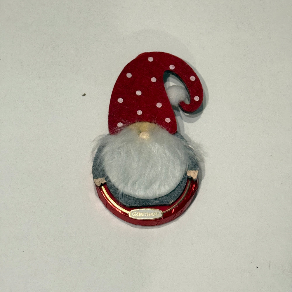 Gunthart Felt Santa Tree Ornament Pralines Coin Display 1.06 oz