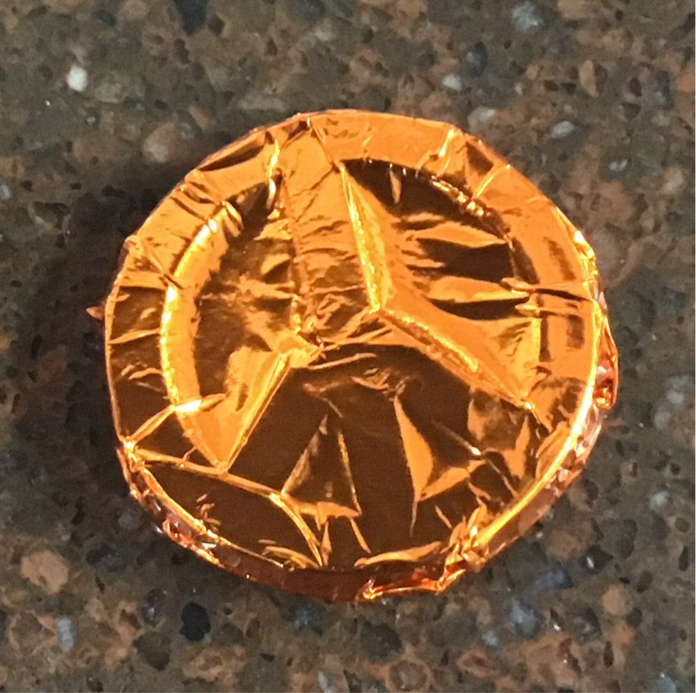 Caramel Peace Coin