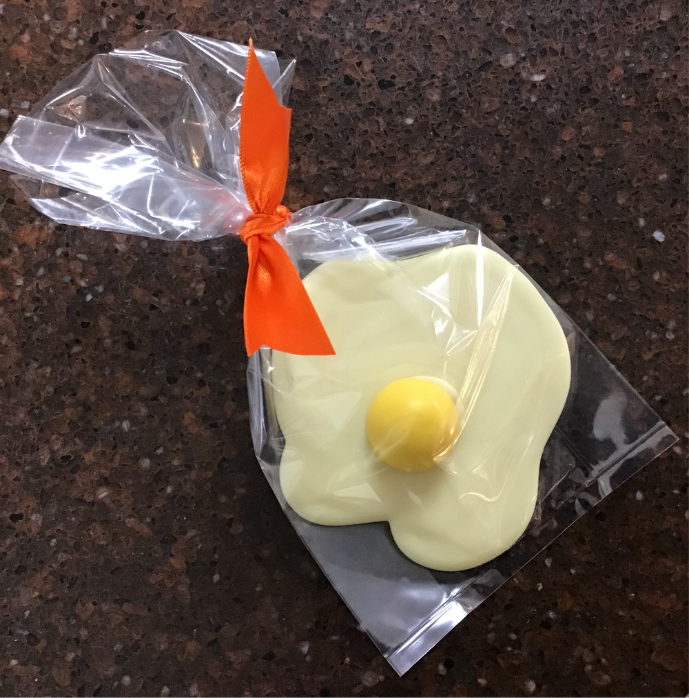 Chocolate Shaped Fried Eggs