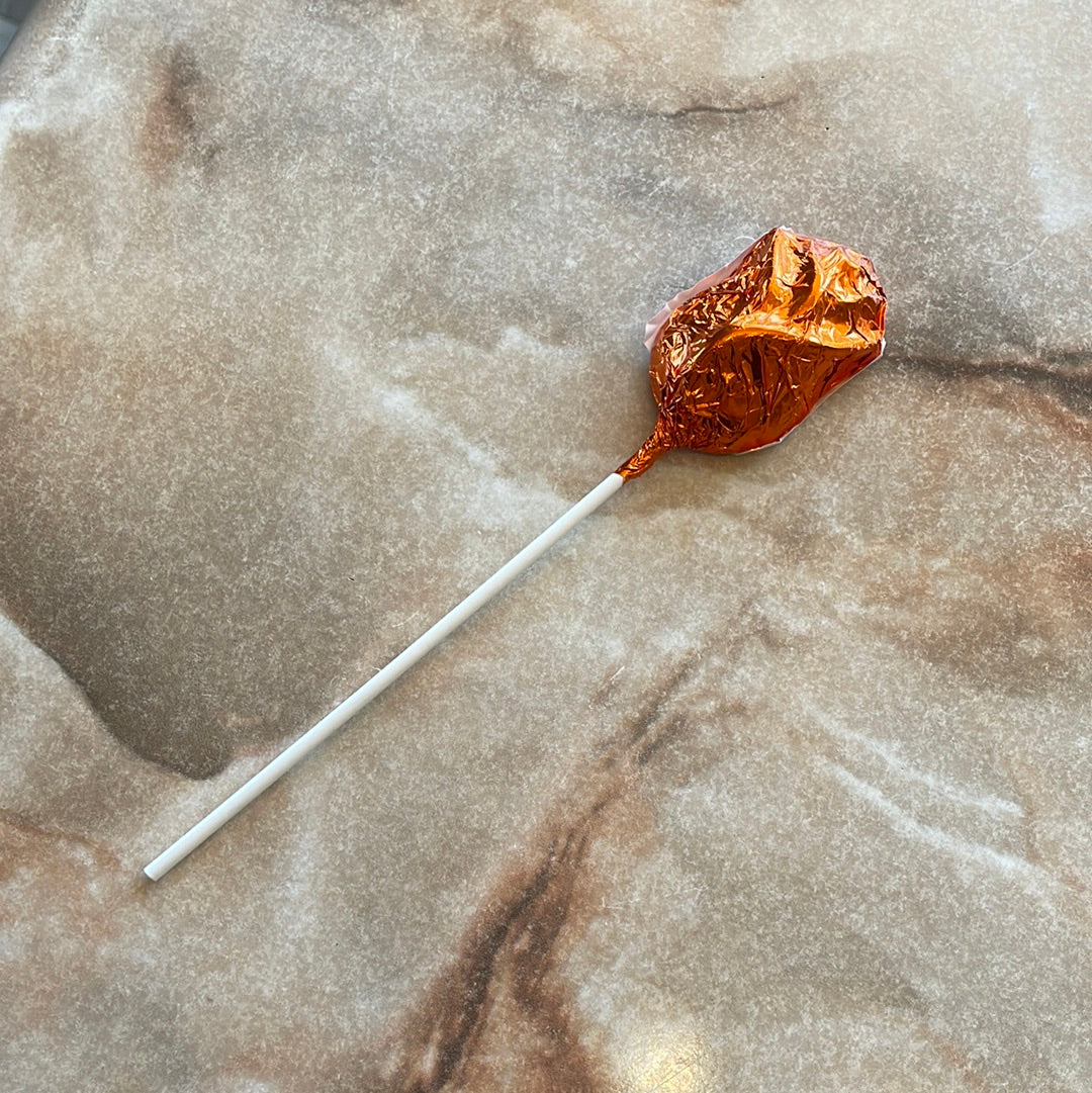 White Rose Shaped Lolly
