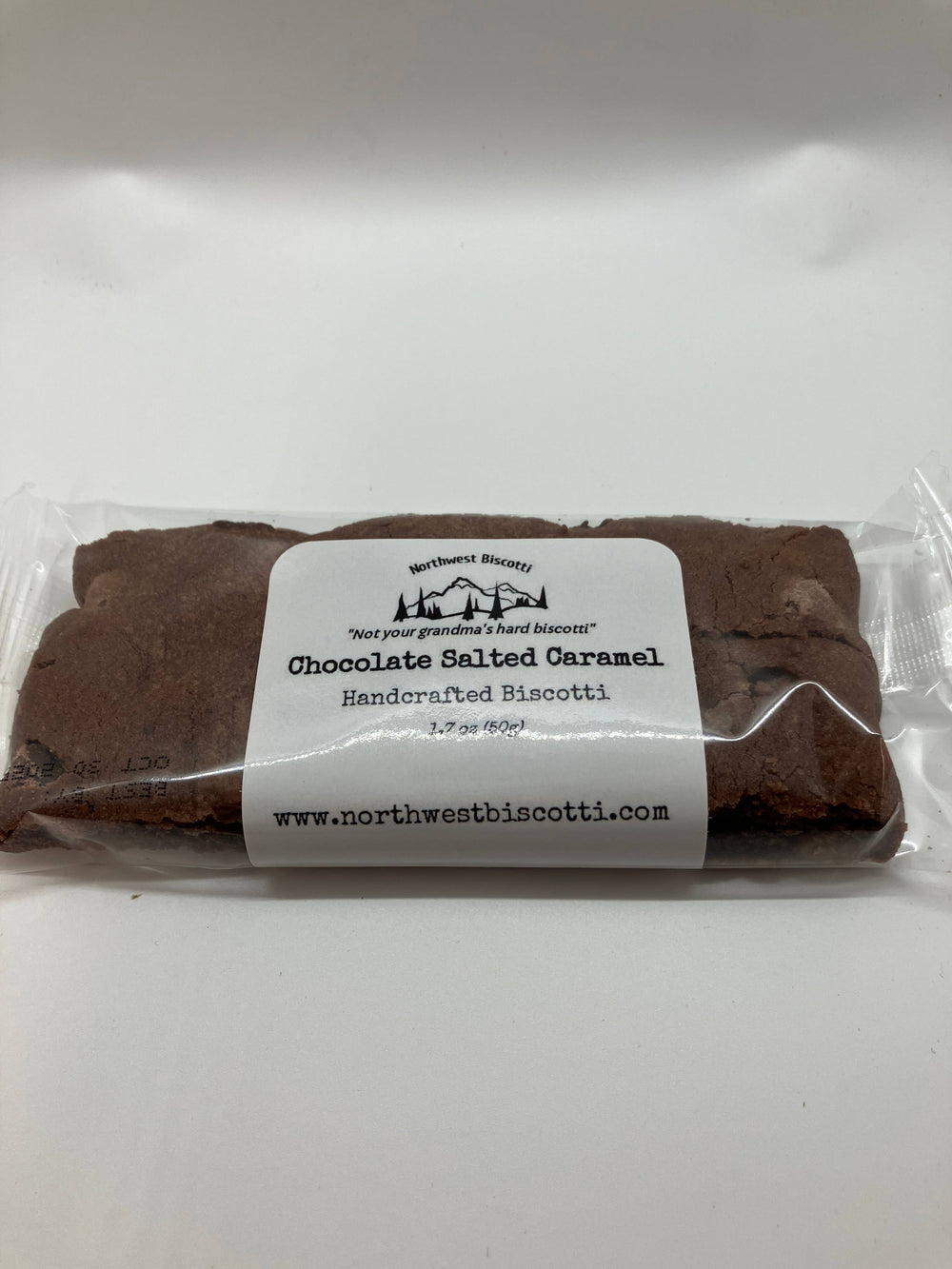 Chocolate Salted Caramel Biscotti