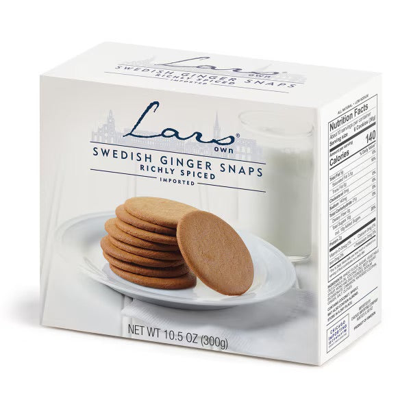 Lars Own Swedish Ginger Snaps 10.5oz Box