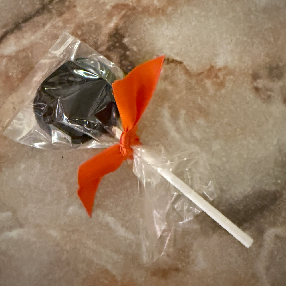 Small Dark Sand Dollar Lolly