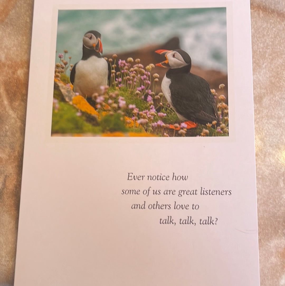 Puffin Pals Thinking of You Card