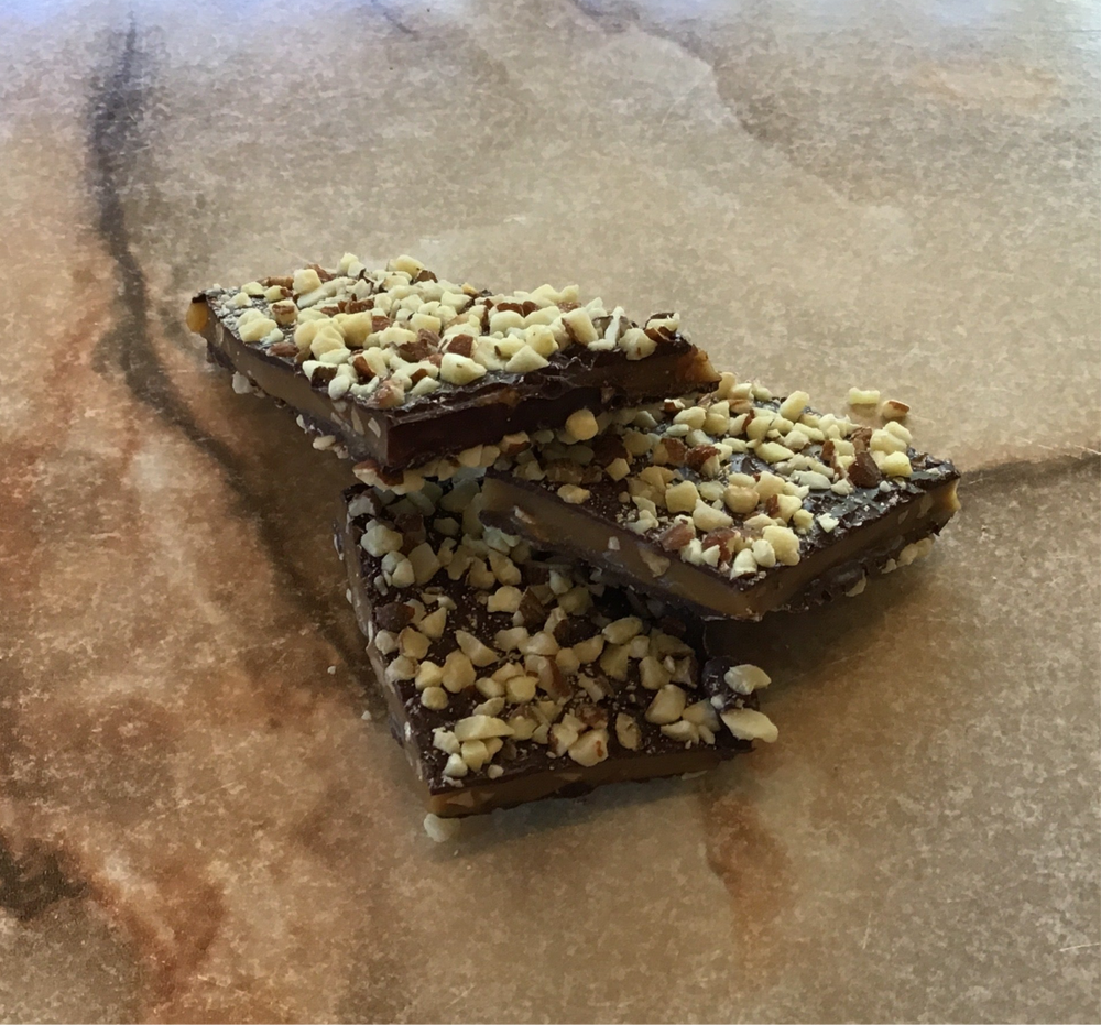 Dark English Toffee 8 oz bag