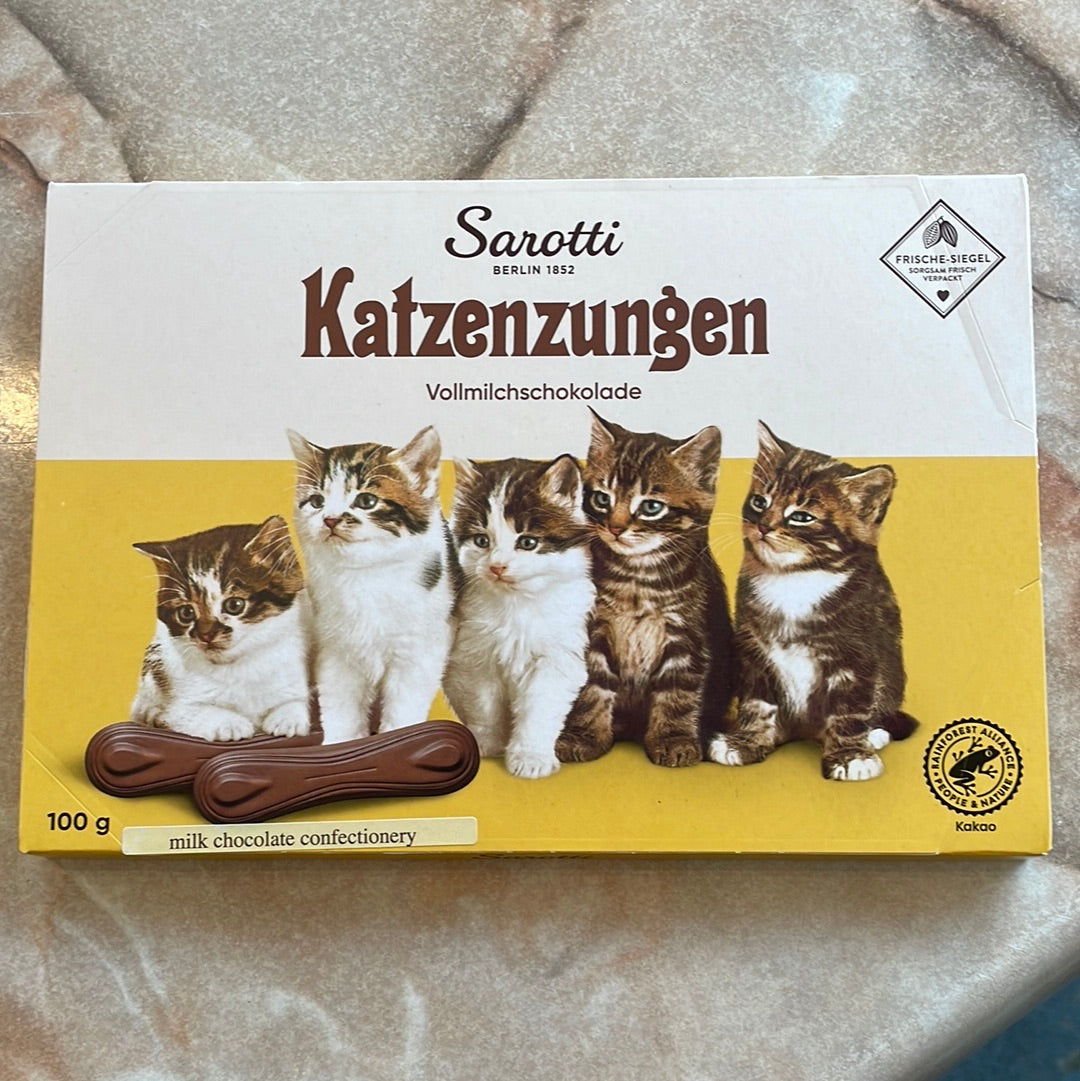 Sarotti  Katzenzungen Milk Chocolate 1.41 oz