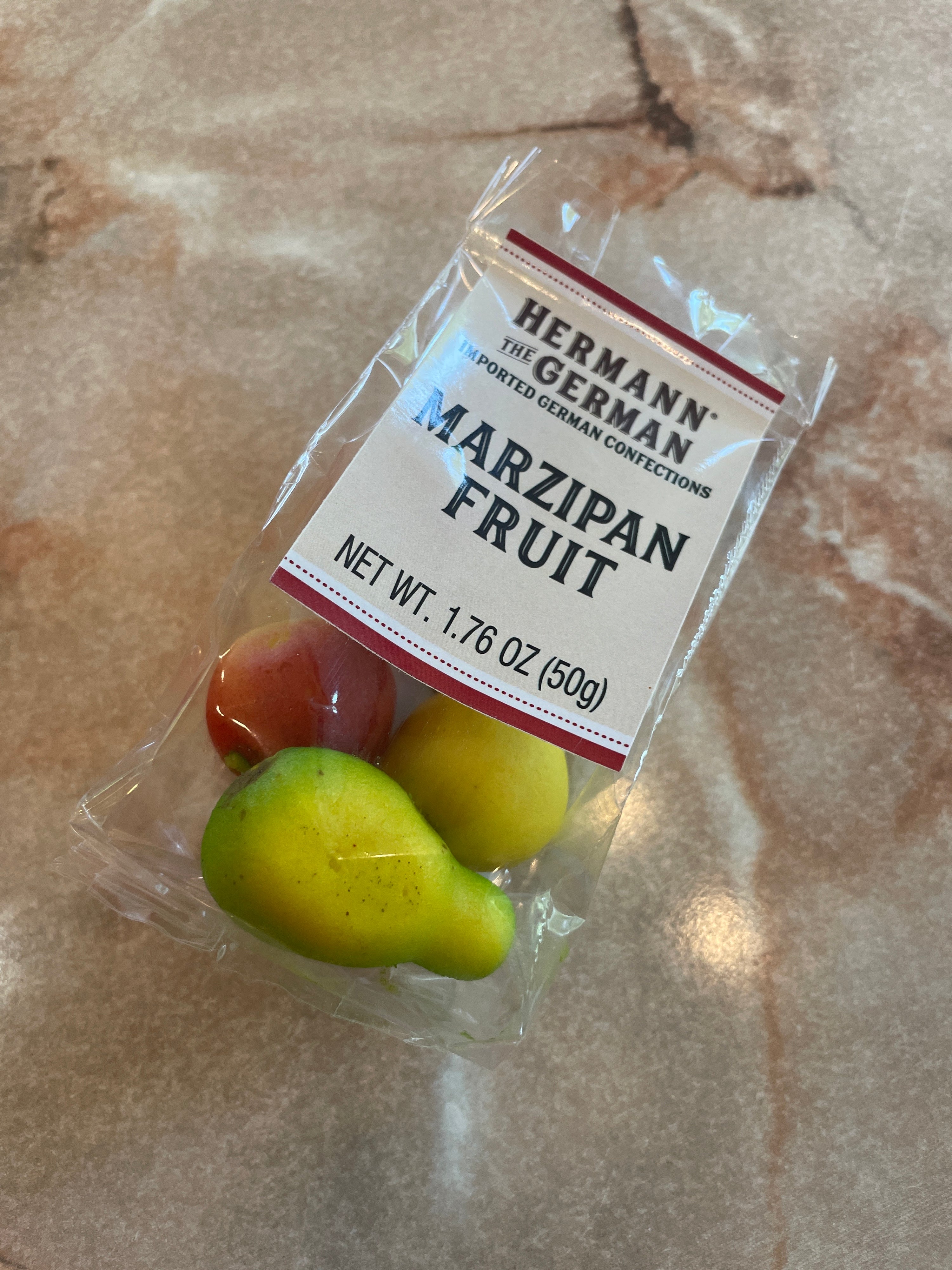 Marzipan Fruit in a 1.76 oz Bag