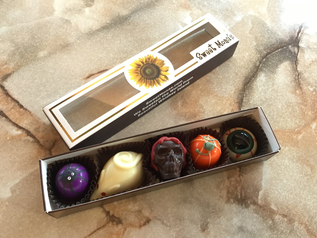 Halloween Scary Spooky 5 pc box