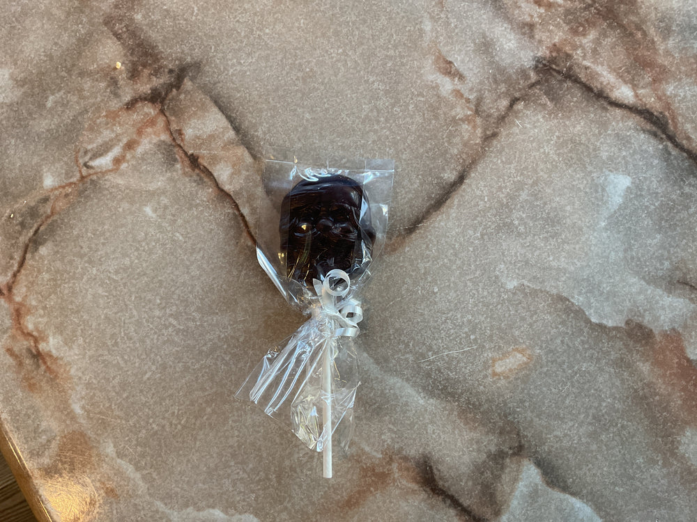 Dark Chocolate Santa Lolly Small