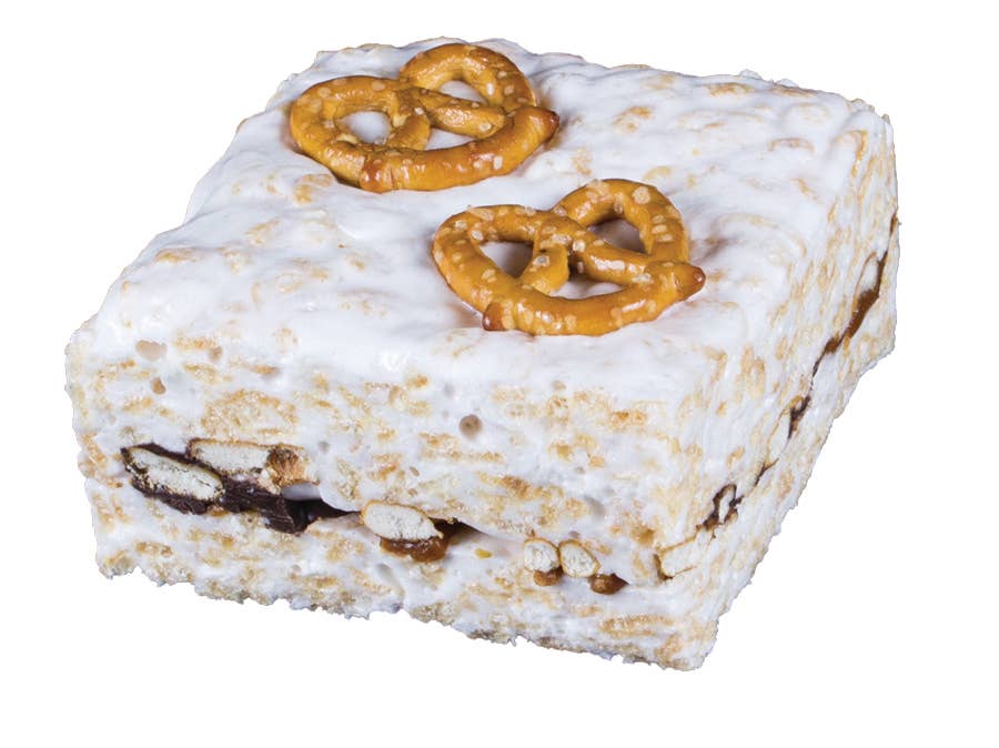 The Crispery Pretzel Surprise Marshmallow Treat