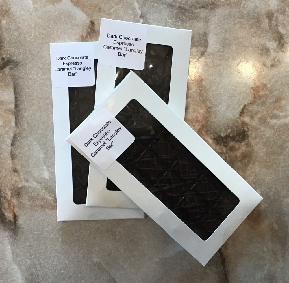 Dark Caramel Espresso Bar "Langley Bar"