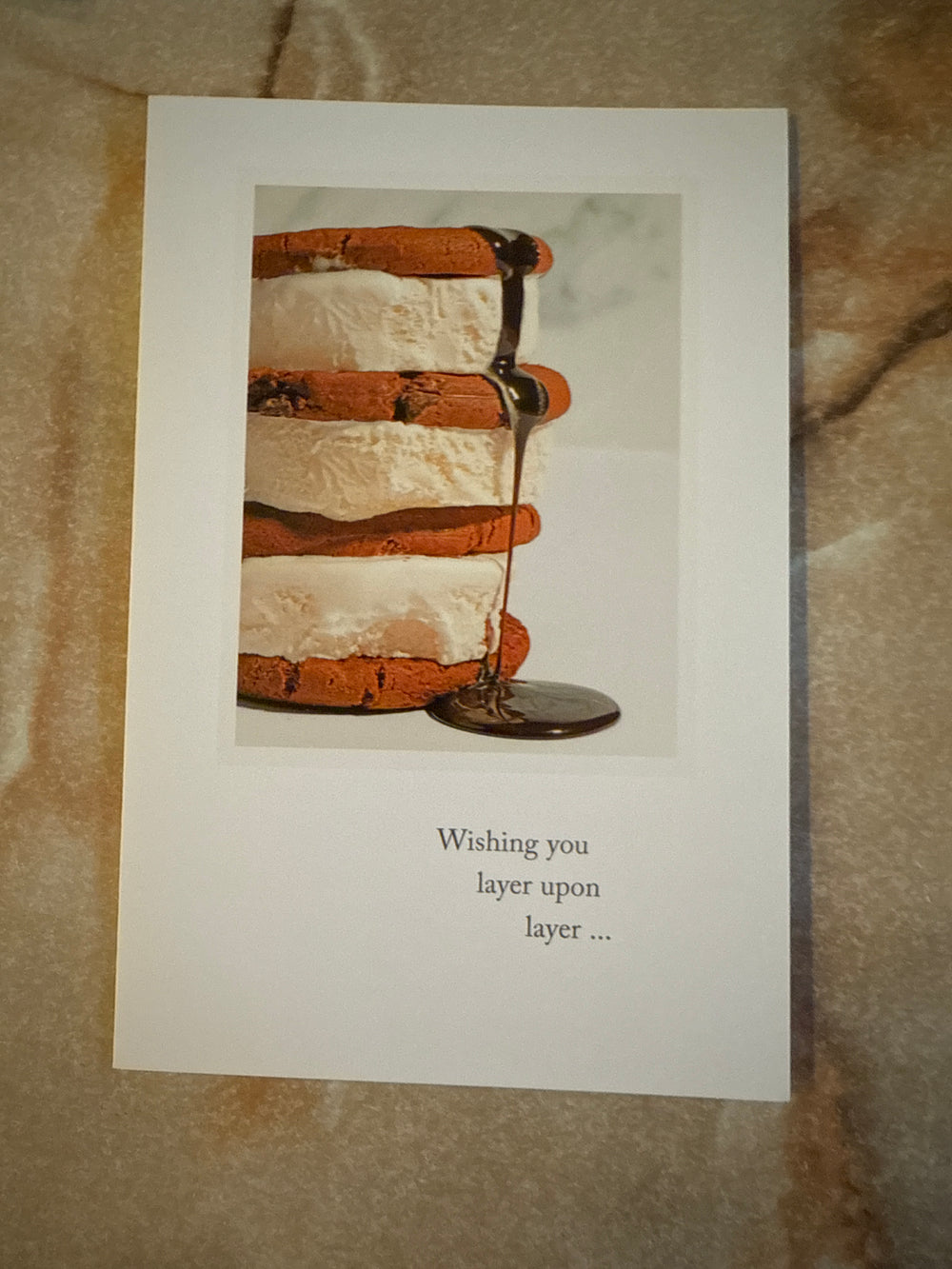 Ice Cream Sandwich Birthday Card