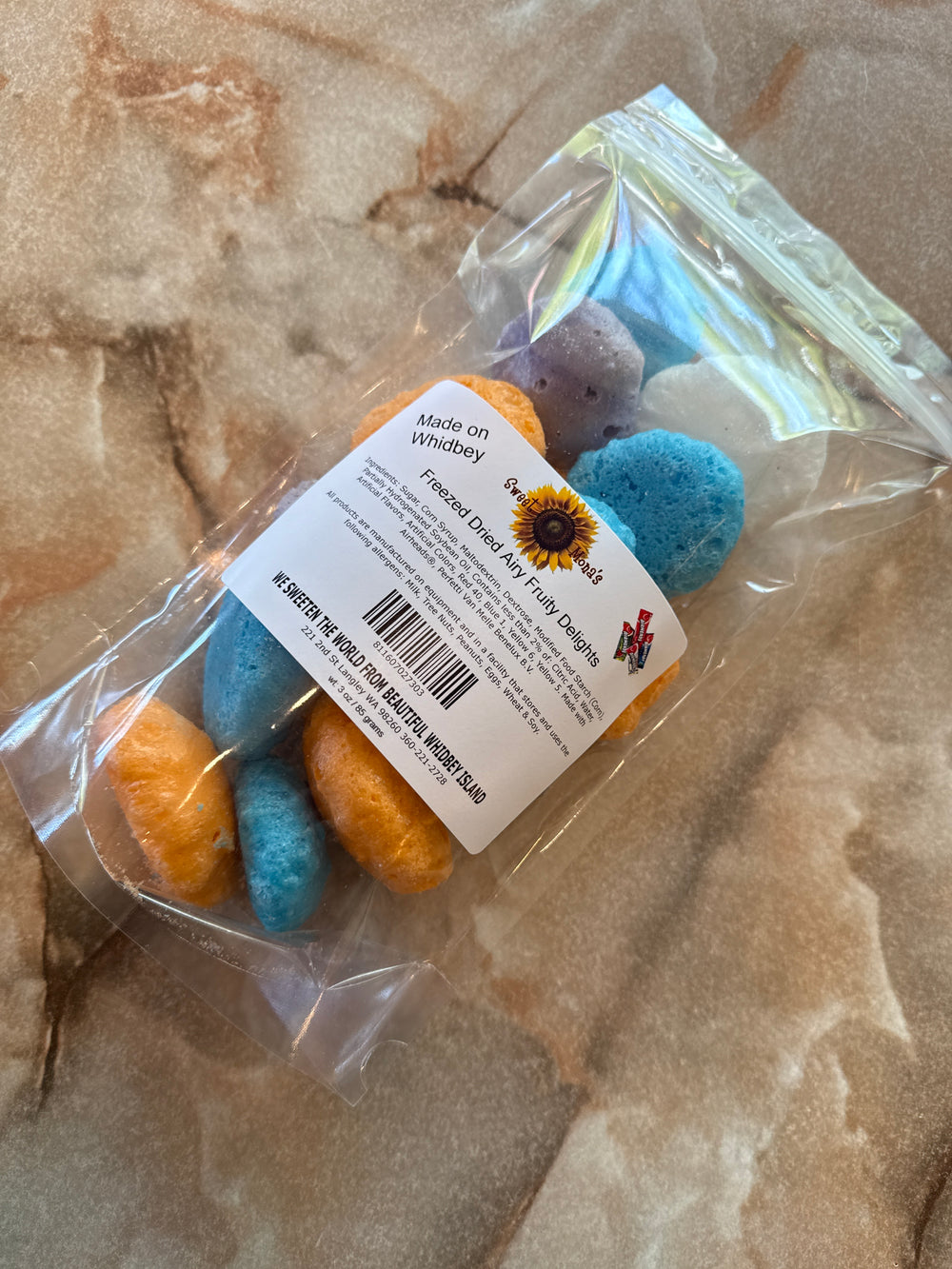 Freeze Dried Airy Fruity Delights 3 oz bag