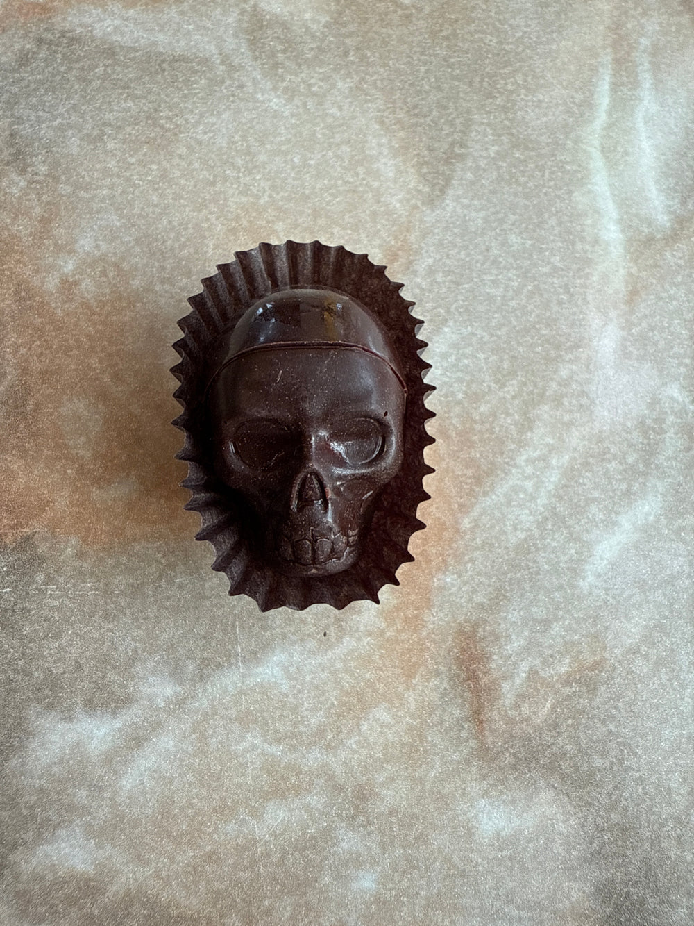 Milk Blood Orange Skull Truffle