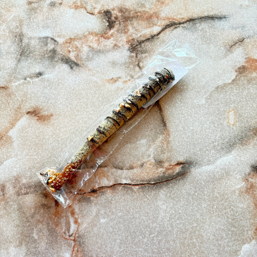 Nuts Over Peanut Butter Caramel & Milk Chocolate Pretzel Rod