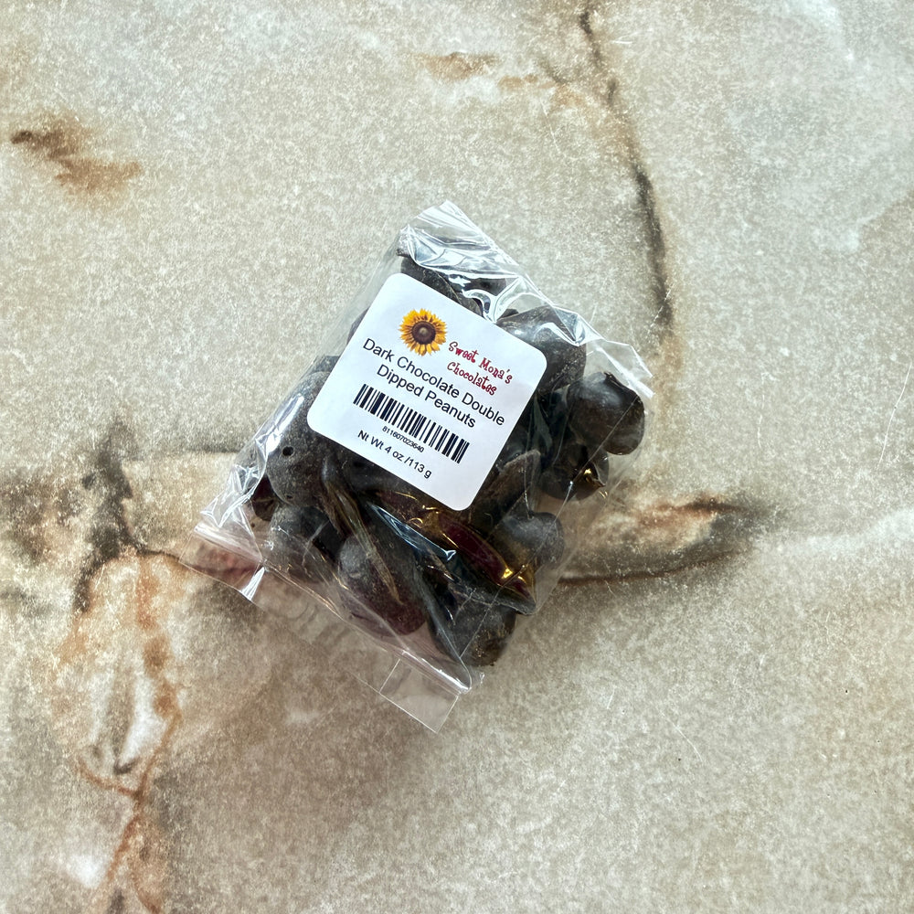 Dark Chocolate Dipped Peanuts 4 oz Bag