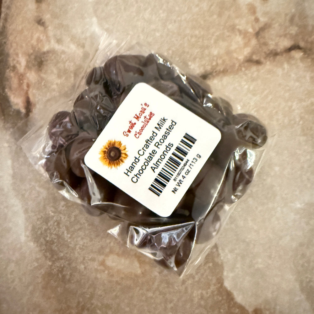 Hand-Crafted Milk Chocolate Roasted Almonds