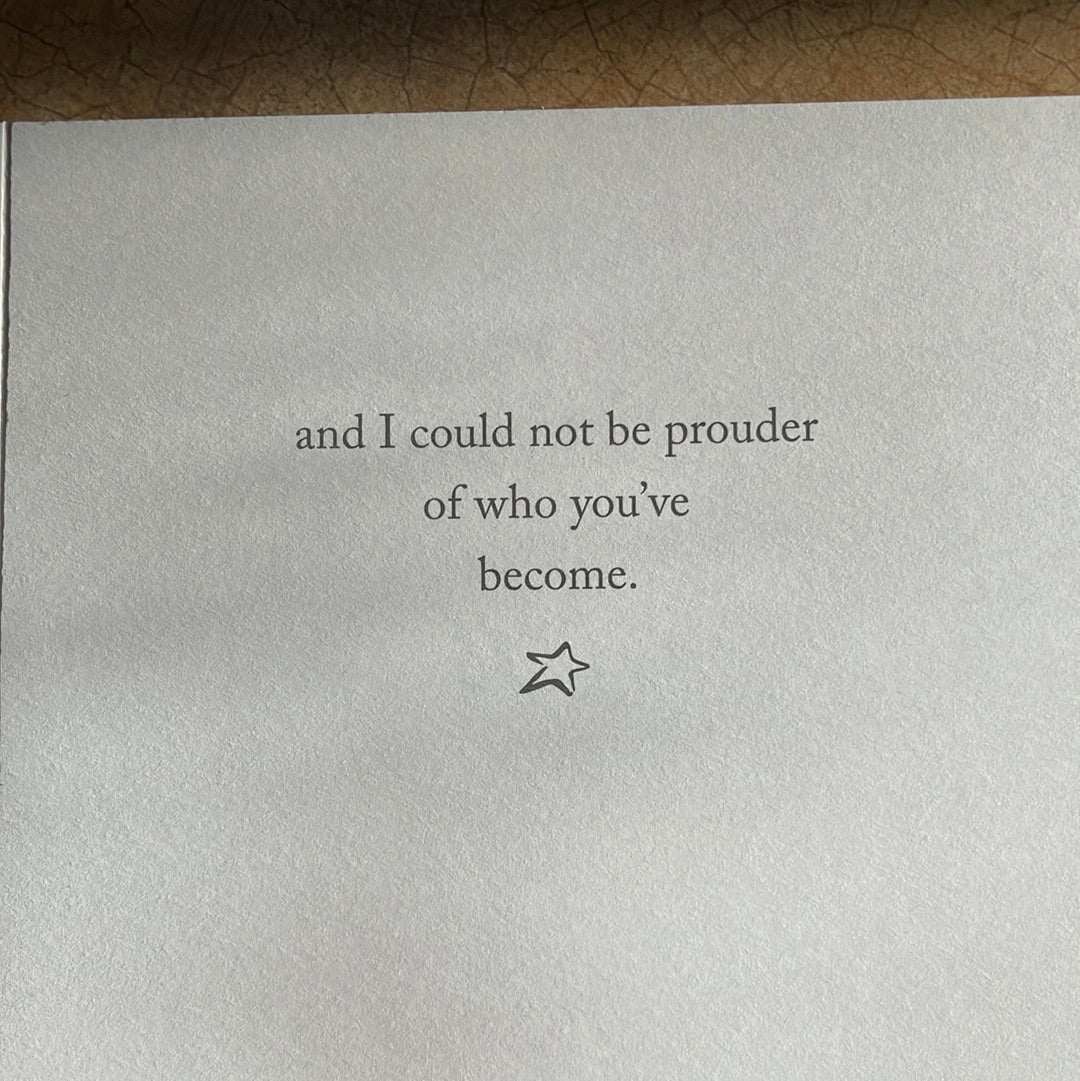 Toddler Leading Dog Congratulations Card