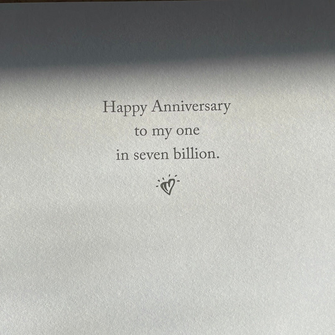 Penguin Couple Anniversary Card