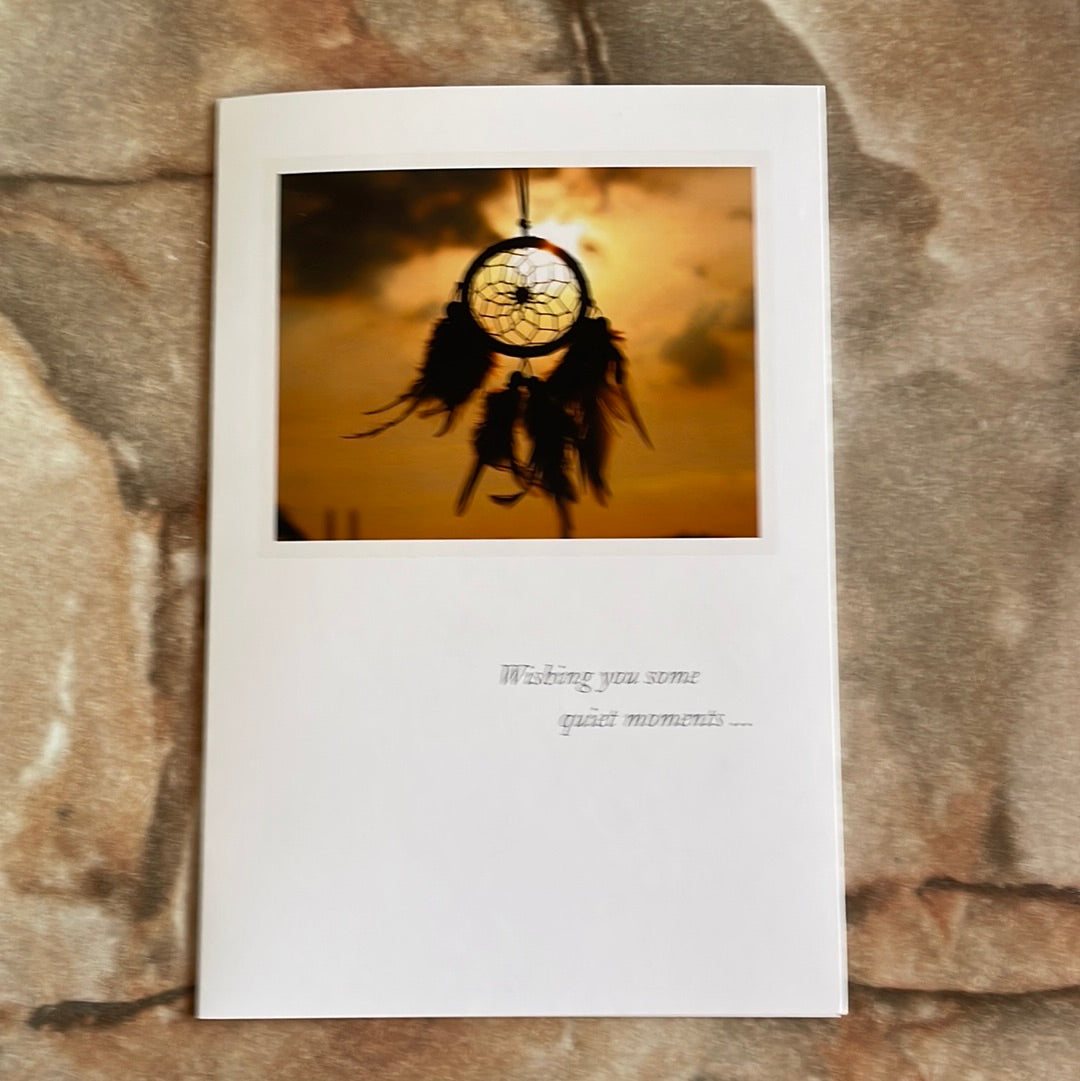 Dreamcatcher at Sunset All Occasion Card