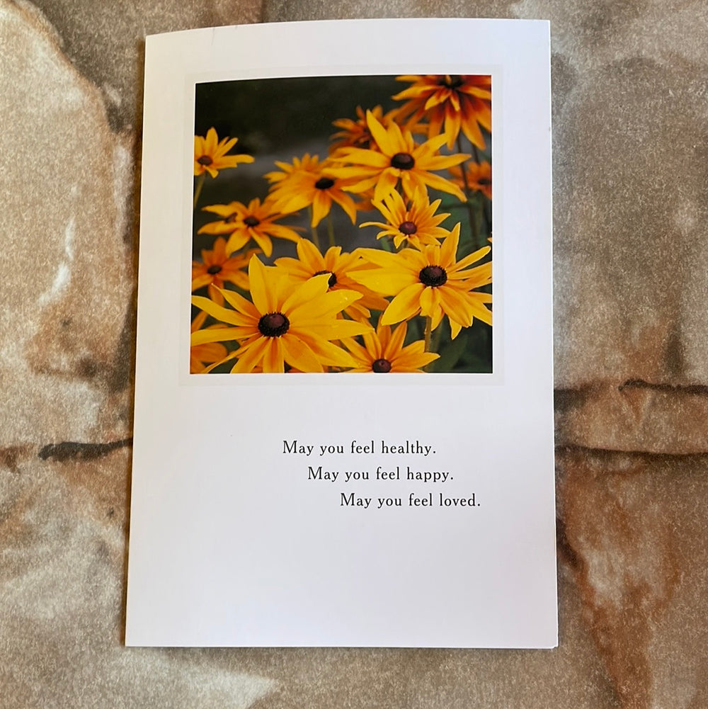 Black Eyed Susans Well Wishes Card