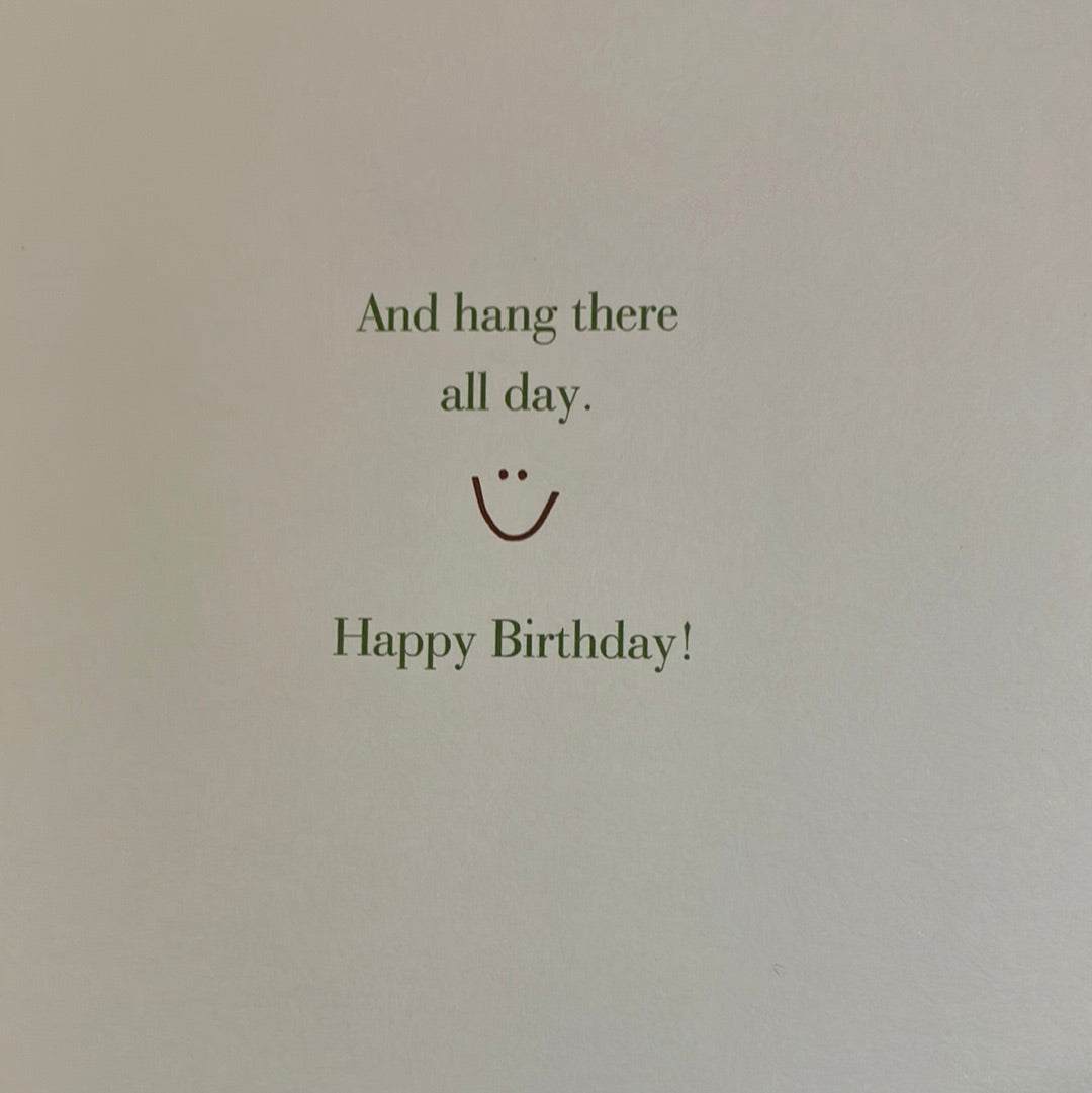 Find Your Happy Place Happy Birthday Card