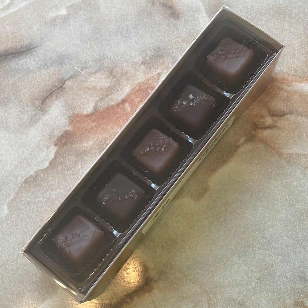 Assorted Salted Caramels 5 pc Box