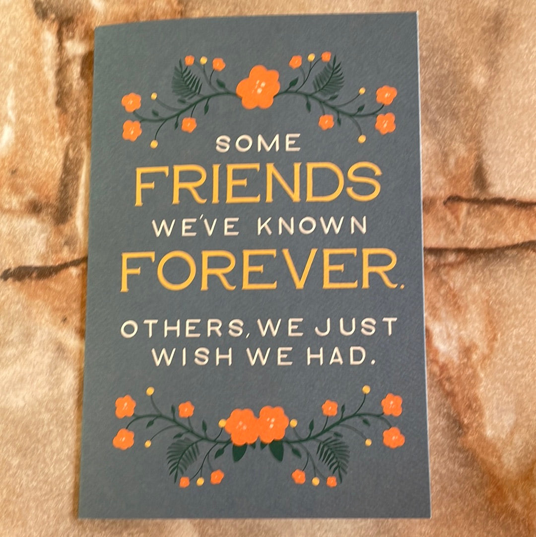 Friends Forever Blank Card